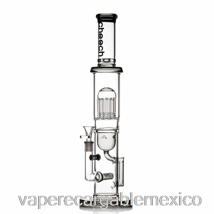 Vape Recargable Cheech Glass Tree Recycler Big Rig Bong Negro